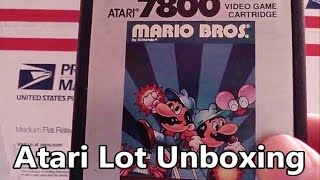 Atari 2600/7800 Game Lot Unboxing - The No Swear Gamer Ep 12