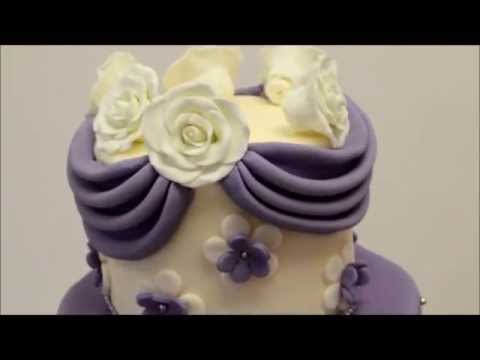 Purple Birthday Cake
