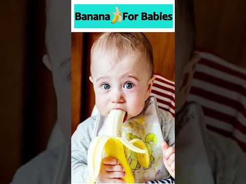 Banana🍌For Babies benefits at 6 months ft. Dr. Sandip Gupta #weaningfood #babyfood #shorts #babyhelp