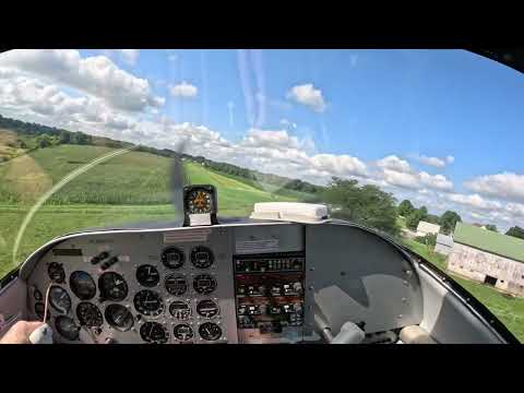 Inside view landing a Navion best airplane