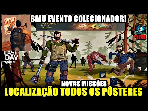 ●SAIU EVENTO COLECIONADOR! NOVAS MISSÕES DO ATO 2 👁 ATUALIZAÇÃO Last Day On Earth