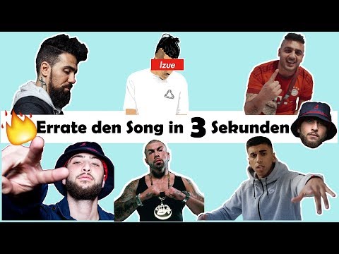 ERRATE DEN SONG IN 3 SEKUNDEN CHALLENGE🔥 [ZU 1019,42% UNMÖGLICH] - DEUTSCHRAP EDITION