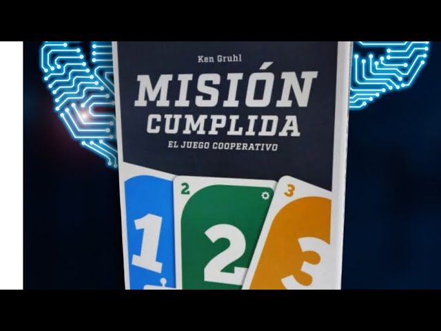 Vídeo relacionado con Misión Cumplida, Juego de Mesa Cooperativo, Juego con Amigos, Familiar, Juego de 1 a 4 Jugadores, Modo Solitario, Temática Abstracta, Mecánica de Bazas, Gestión de Cartas y Matemáticas, Edad +10