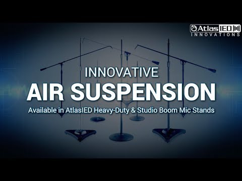 Atlas Sound MS25 Mic Stand with Triangular Shockproof Base 2010s - Ebony image 3