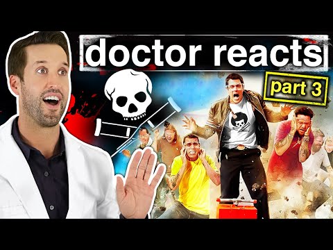 Médico de Emergencias REACCIONA a las Lesiones Locas de Jackass #3