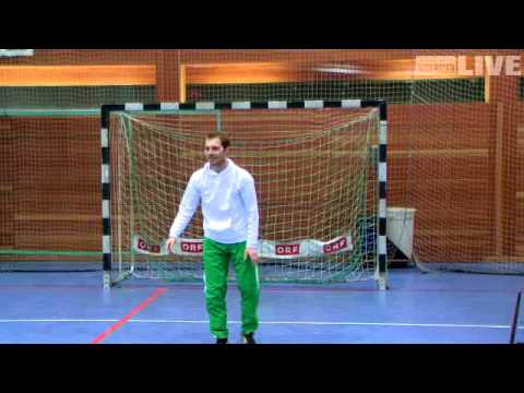 Mojo Simon trainiert mit A1 Bregenz