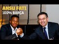 Ansu Fati signs improved contract