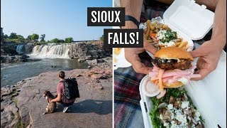 Day trip to Sioux Falls, South Dakota | Coffee, Food, Falls Park, & Arc of Dreams