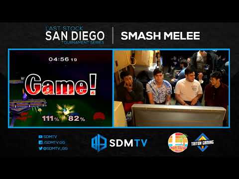 LSSD 141 - Sway & Jr vs. Jason & Surferdude866 - SSBM Losers Quarters - Smash Melee