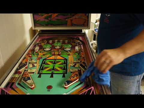 How To - Waxing Your Pinball Machine Pinball Repair #pinball #williams #gottlieb #bally #stern