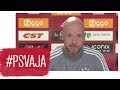 Ten Hag richting topper: 'We halen een behoorlijk hoog niveau'
