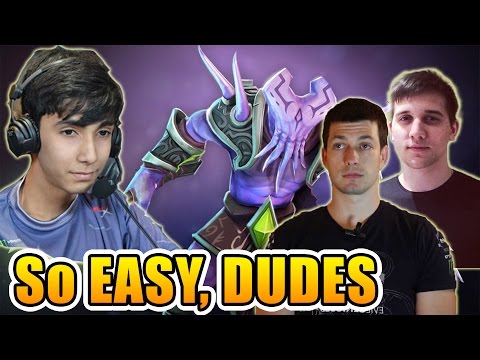 SumaiL Dota 2 [Faceless Void] vs Arteezy & Fear - So EASY, DUDES