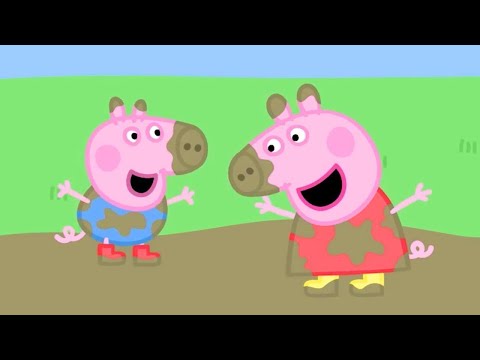 Peppa Pig English Episodes | Muddy Puddles! | 2 HOUR SPECIAL Peppa Pig Official