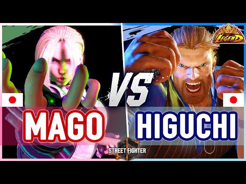 SF6 🔥 Mago (Cammy) vs Higuchi (Guile) 🔥 Street Fighter 6