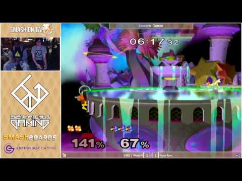 Ryan Ford (Falco, Doctor Mario) vs EMG Weon X (Falco, Marth, Fox) - Smash On Tap 2 - Losers Semis