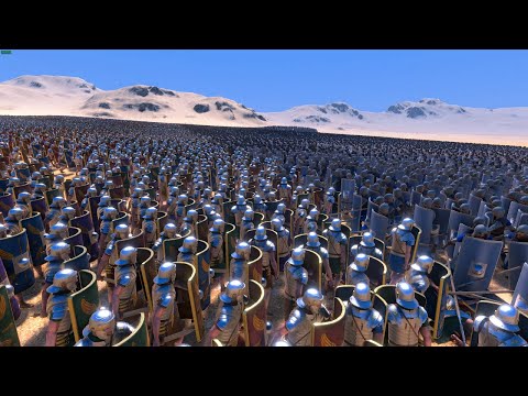 15000 SPEARMAN vs. 15000 ROMANS | Ultimate Epic Battle Simulator