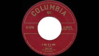 1952 HITS ARCHIVE: A Guy Is A Guy - Doris Day (a #1 record)