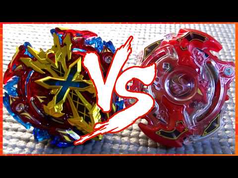Xeno Xcalibur .M.I vs Storm Spriggan .K.U - BATALHA BEYBLADE BURST!!