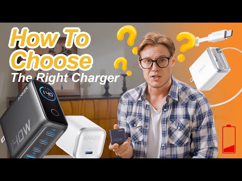 Part of a video titled How to Choose the Right Charger: Wattage, Ports & Must-Have Features