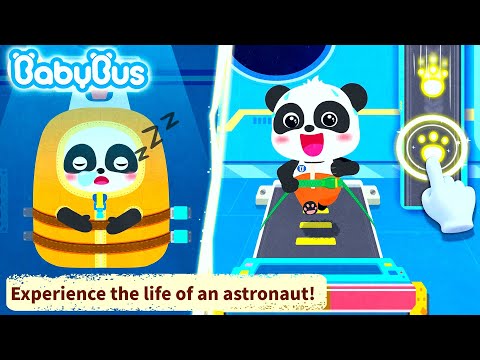 Little Panda's Space Adventure | Little Panda Kiki preparation, And flight to Mars | Babybus Video