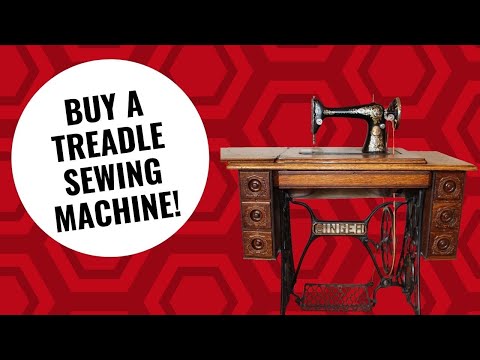 Buying a Treadle Sewing Machine - Singer 66
