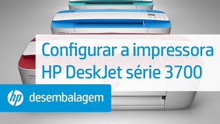 Configurar a impressora HP DeskJet série 3700