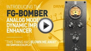 Video thumbnail for FG-Bomber Dynamic Impact Enhancer: In-Depth Tutorial | Slate Digital by SlateDigitalTV