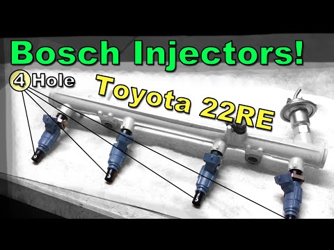 Bosch 4 hole fuel injector upgrade for 89-95 Toyota Pickup w/ 22RE - installation tips & info