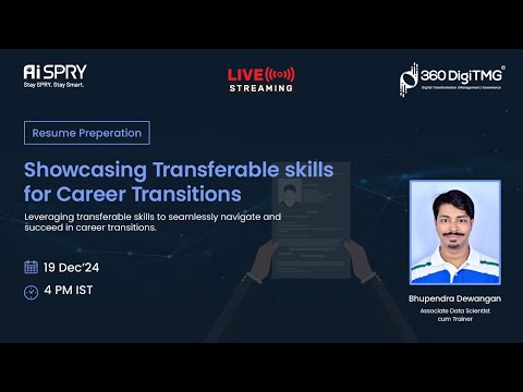 Resume Building 15th February 360DigiTMG