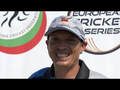 Boom! Bulgaria finest Ivaylo Katzarski in the wickets