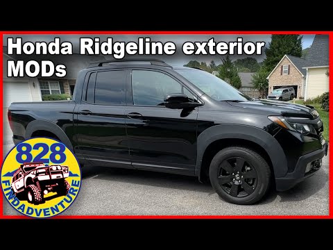Honda Ridgeline exterior mods, Flares, fog lights, Dual Horn, Tinted Emblem, Bumper Removal, etc.
