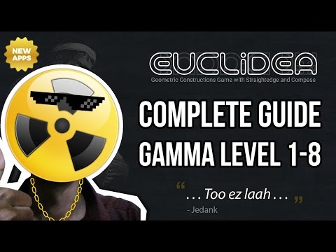 Euclidea Walkthrough - Gamma Level Complete Guide - Solution