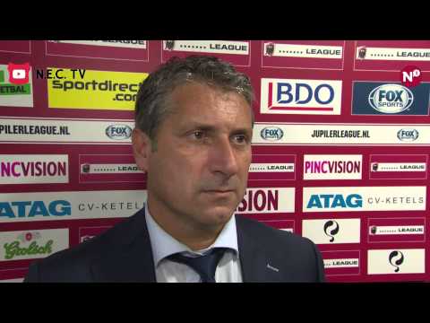 Reactie Ruud Brood na afloop van De Graafschap - N.E.C.