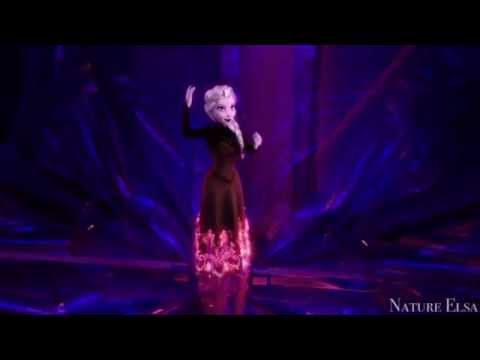 Multi-colored Elsa~ Dress Transformation