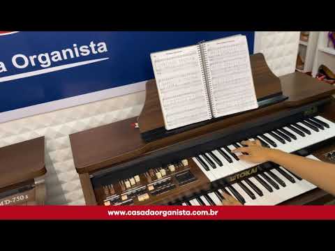 TOKAI MD 20 - HINO 114 (HINÁRIO 5 CCB) - CLAMA AO MESTRE, CRISTO JESUS  - CASA DAS ORGANISTAS