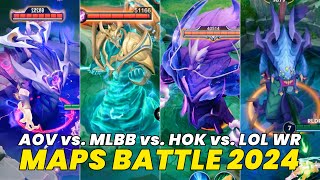 Download lagu MLBB vs HOK vs AOV vs LoL WR | 2024 MAP BATTLE Showdown | Which MOBA Reigns Supreme? mp3
