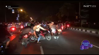 Download lagu Disamperin Langsung Tim Tiger, Puluhan Motor Balap Liar Langsung Panik & Kabur - 86 mp3