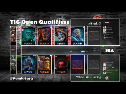 TI6 Open Qualifiers - White Fries Gaming vs. Mineski-X