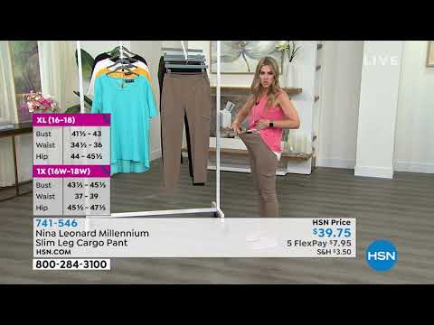 HSN | Nina Leonard Fashions 06.10.2021 - 12 PM