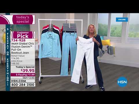 HSN | IMAN Global Chic Fashions 02.28.2021 - 04 AM