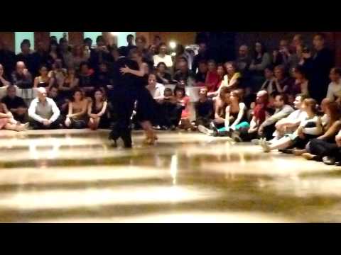  Sebastian Arce  and  Mariana Montes  are  dancing  to  the  vals  "  Una Lagrimita  "