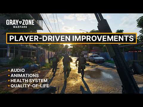 Changes You Asked For in 0.4  | Gray Zone Warfare