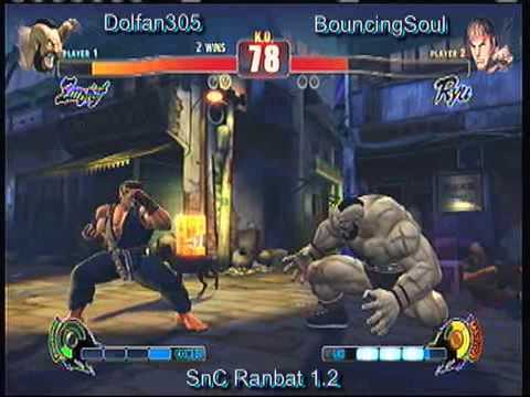 Dolfan305 (Zangief) Vs. BouncingSoul (Ryu)