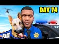 I Spent 100 DAYS In The POLICE FORCE In GTA 5