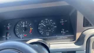 1985 Ford Thunderbird Turbo Coupe Driving Video 3