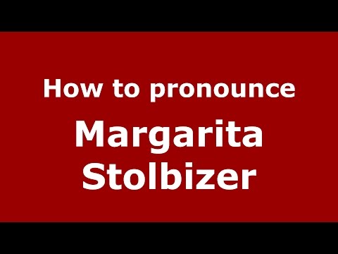 How to pronounce Margarita Stolbizer (Spanish/Argentina) - PronounceNames.com