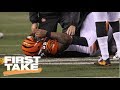 First Take reacts to JuJu Smith-Schuster's hit on Vontaze Burfict during MNF | First Take | ESPN