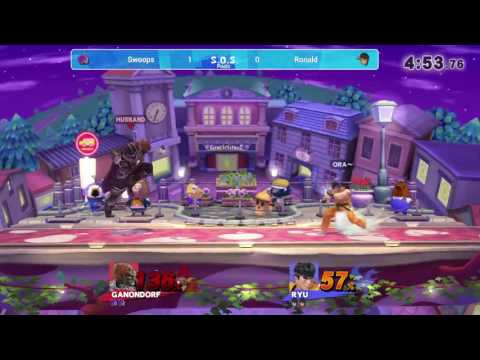 SOS13 Pools - Swoops (Ganondorf) vs Ronald (Ryu)