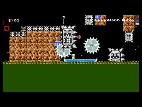 Pit of PePanga: Thwomp Swamp by PePanga - Super Mario Maker 2
