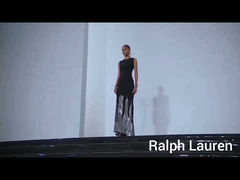 Blesnya Minher x Roberto Cavalli x Ralph Lauren x Black Gown